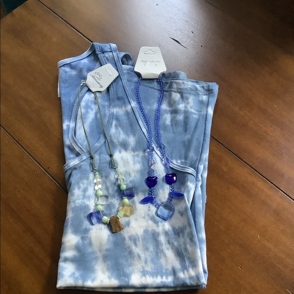 Tie-Dye New Racerback Tank Top Handmade. - Picture 2 of 8